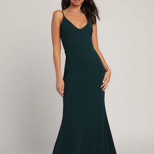 Forest Green Maxi Dress